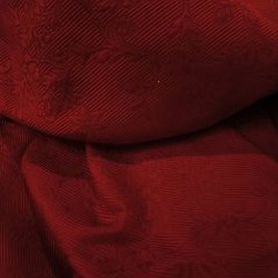 Бордовая штора - фото 1