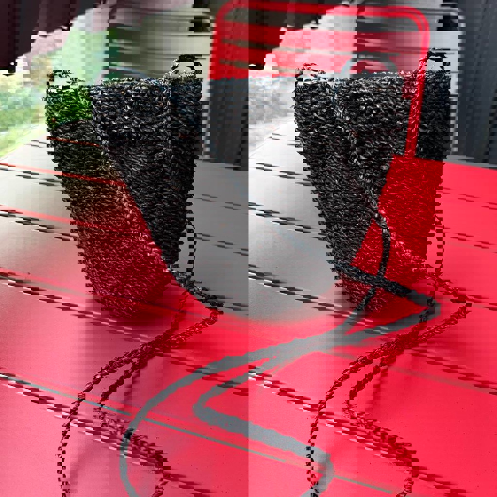 Плетеная сумка