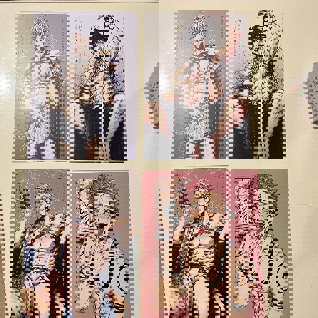 Плакаты по аниме Магическая битва