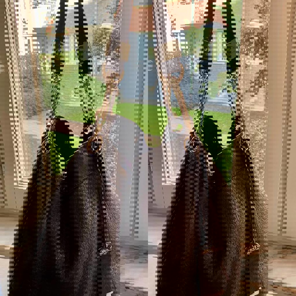 Кожаная сумка Jimmy Choo