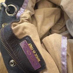 Кожаная сумка Jimmy Choo - фото 3