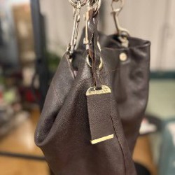 Кожаная сумка Jimmy Choo - фото 6