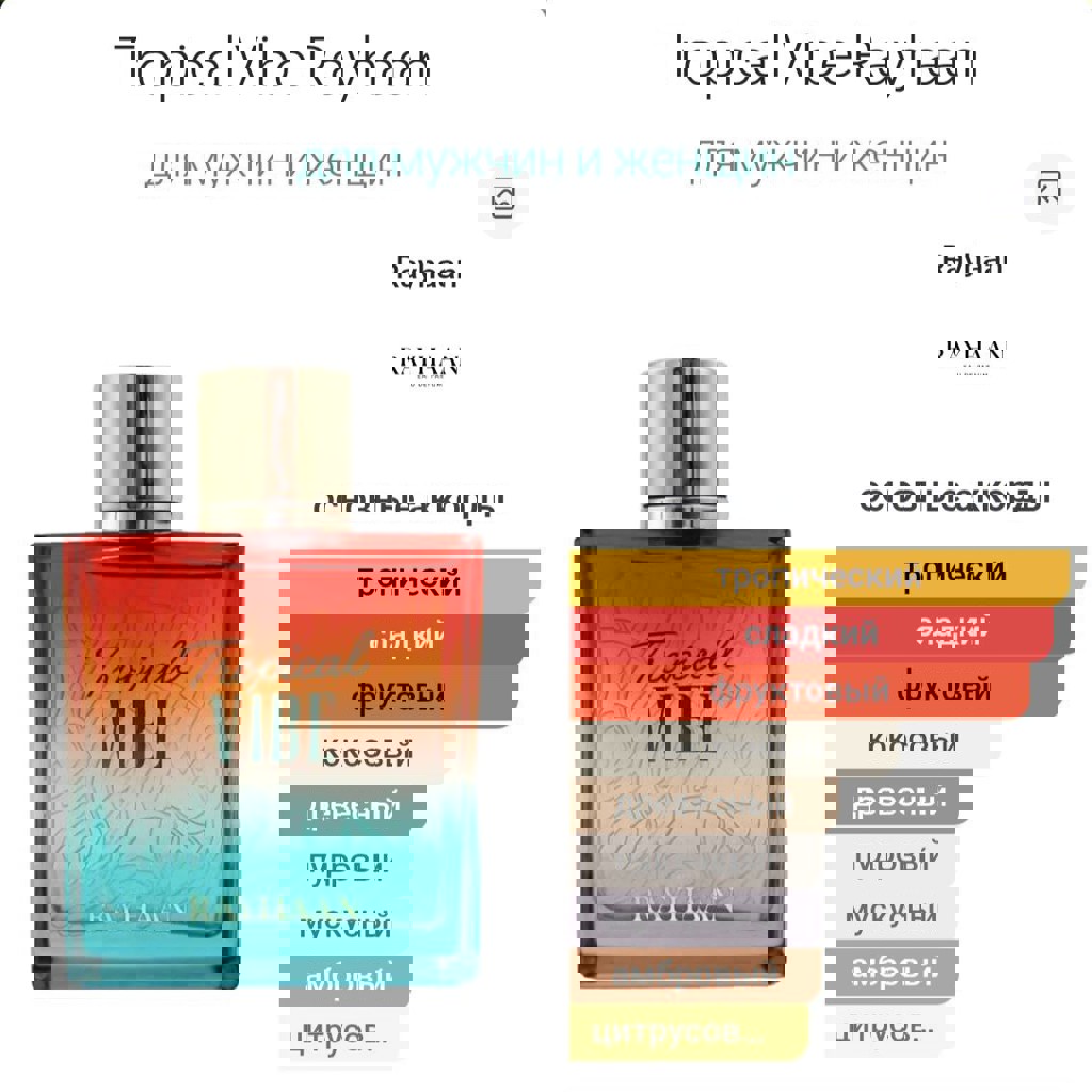 Парфюм Rayhaan Tropical Vibe