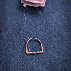 Кольцо с фианитом - фото 3