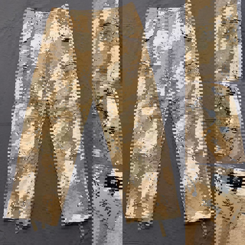 Штаны карго Stussy Camo Pants