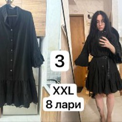 Платье (с ремнём) - фото 3