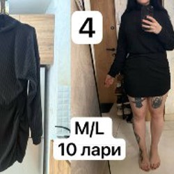 Вязанное платье - фото 4