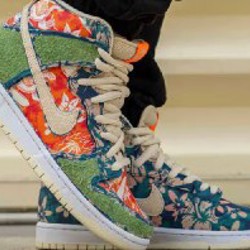 Nike SB Dunk High Cherry Blossom - фото 7