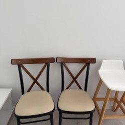 Стулья барные черные - фото 1