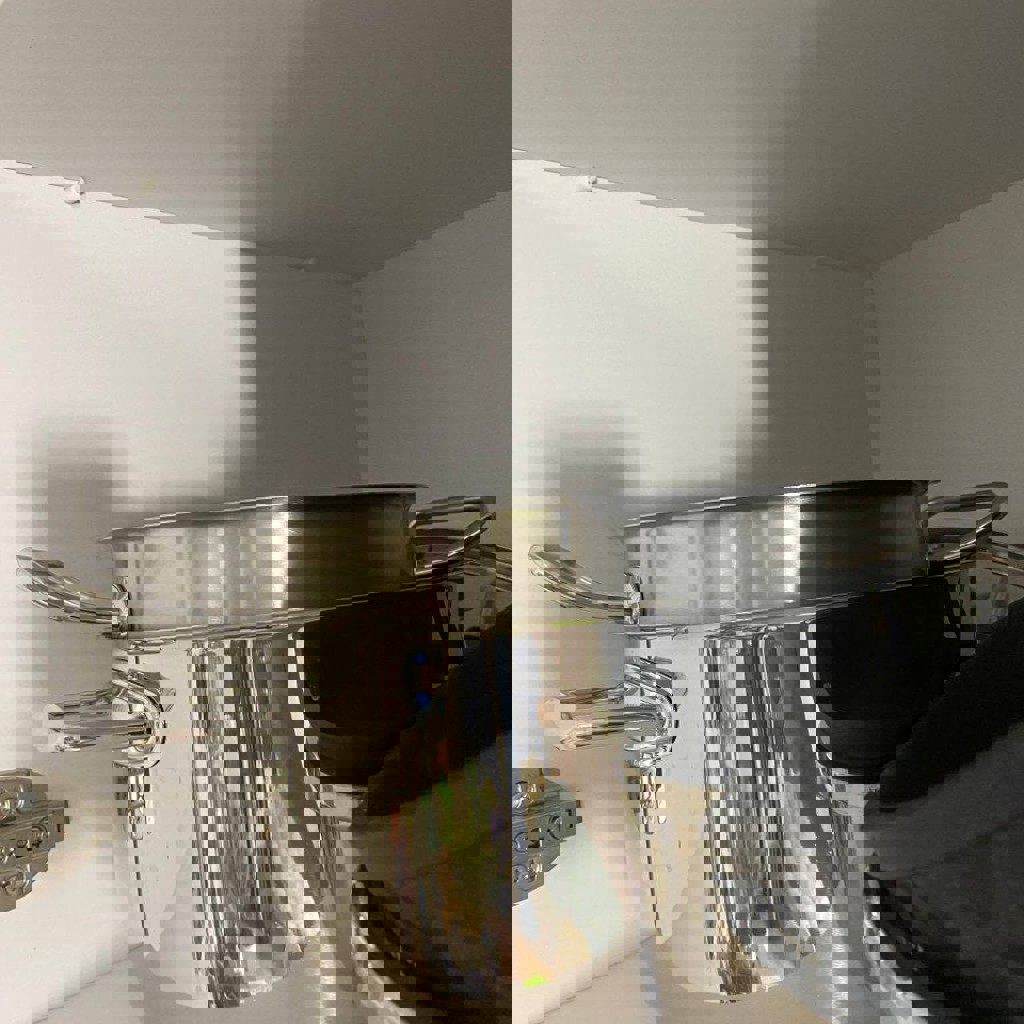 Кастрюли и сковорода