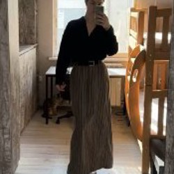 Юбка-карандаш в полоску - фото 1