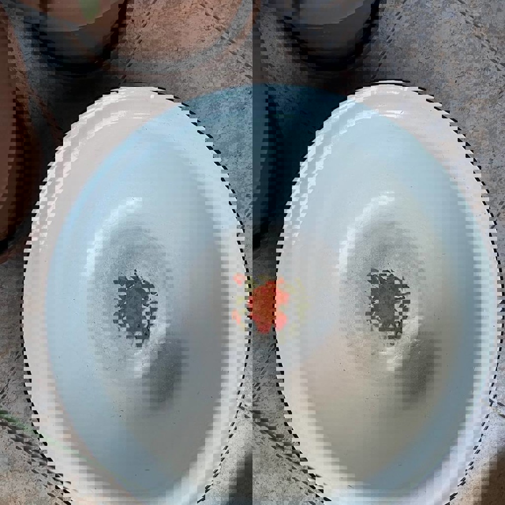 Эмалированный таз