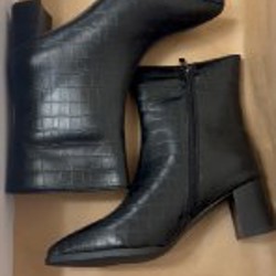 Женские чёрные ботильоны - фото 2