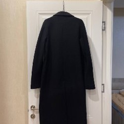 Пальто черное женское - фото 2