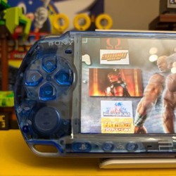 PSP 3000 Crystal Blue - фото 4