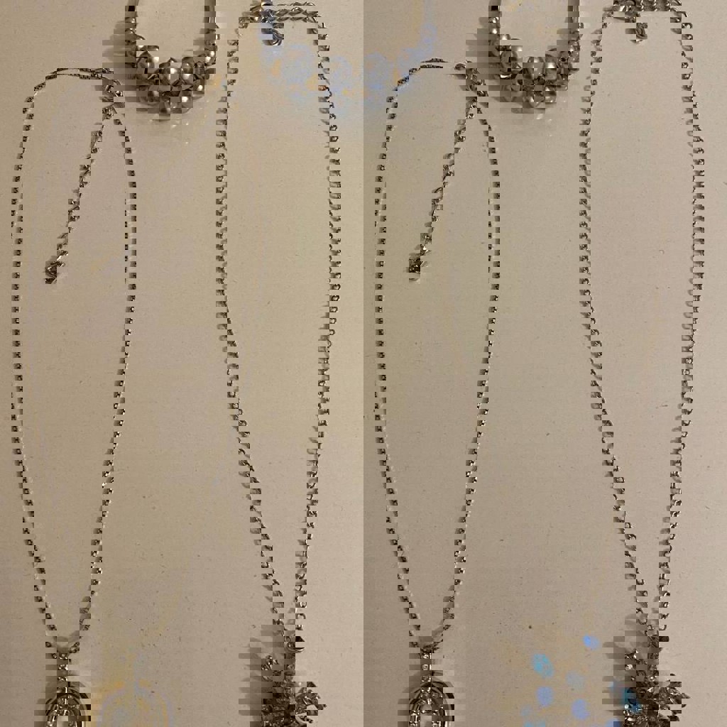 Подвеска от SWAROVSKI с лебедем