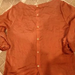 Оранжевая рубашка - фото 7