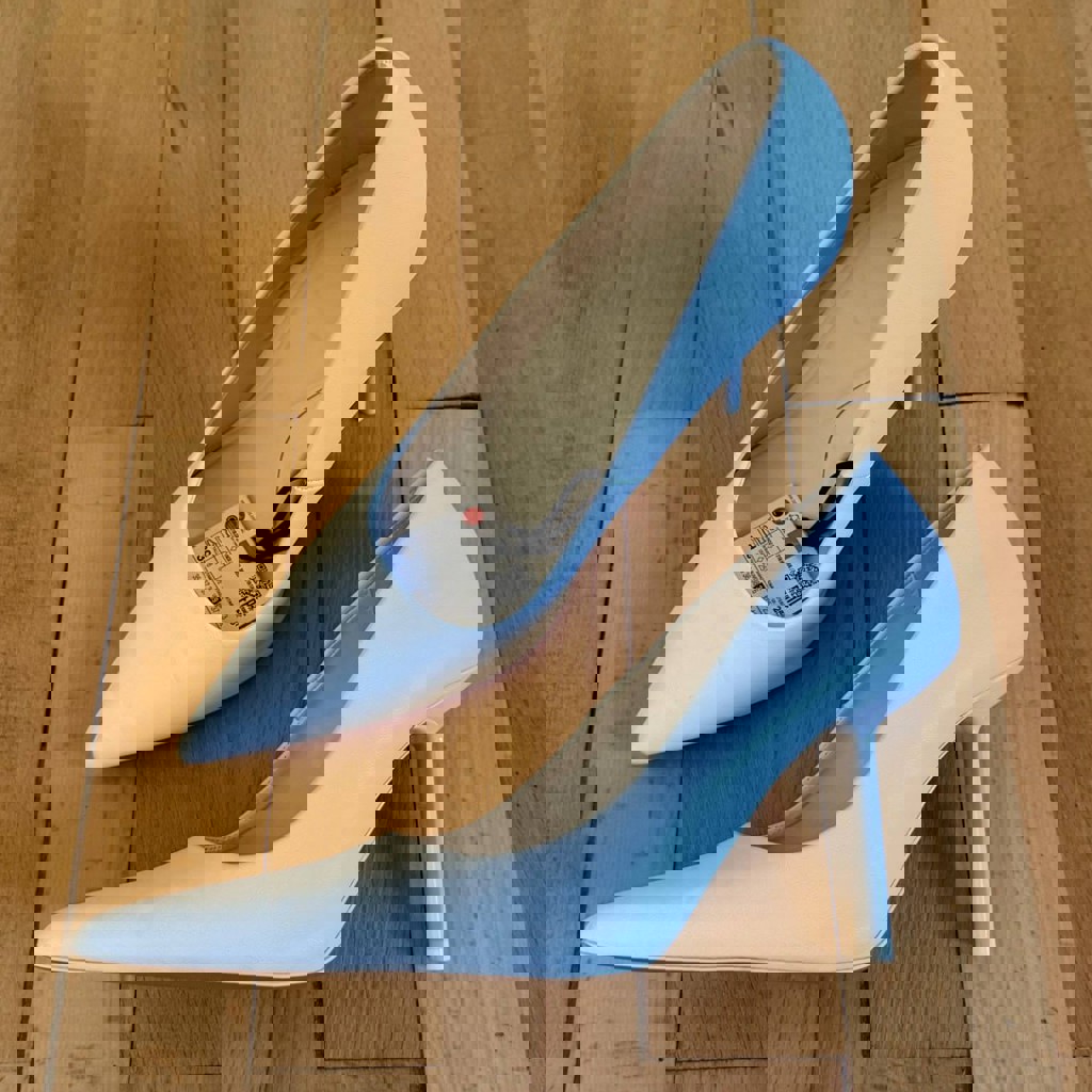 Туфли лодочки Zara белые