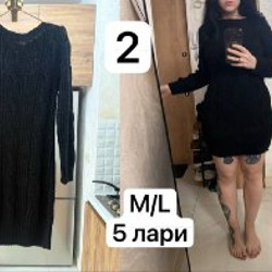 Вязанное платье - фото 2