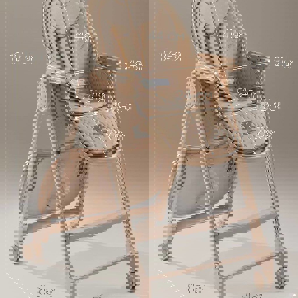 Стульчик для кормления Happy Baby Berny Lux new