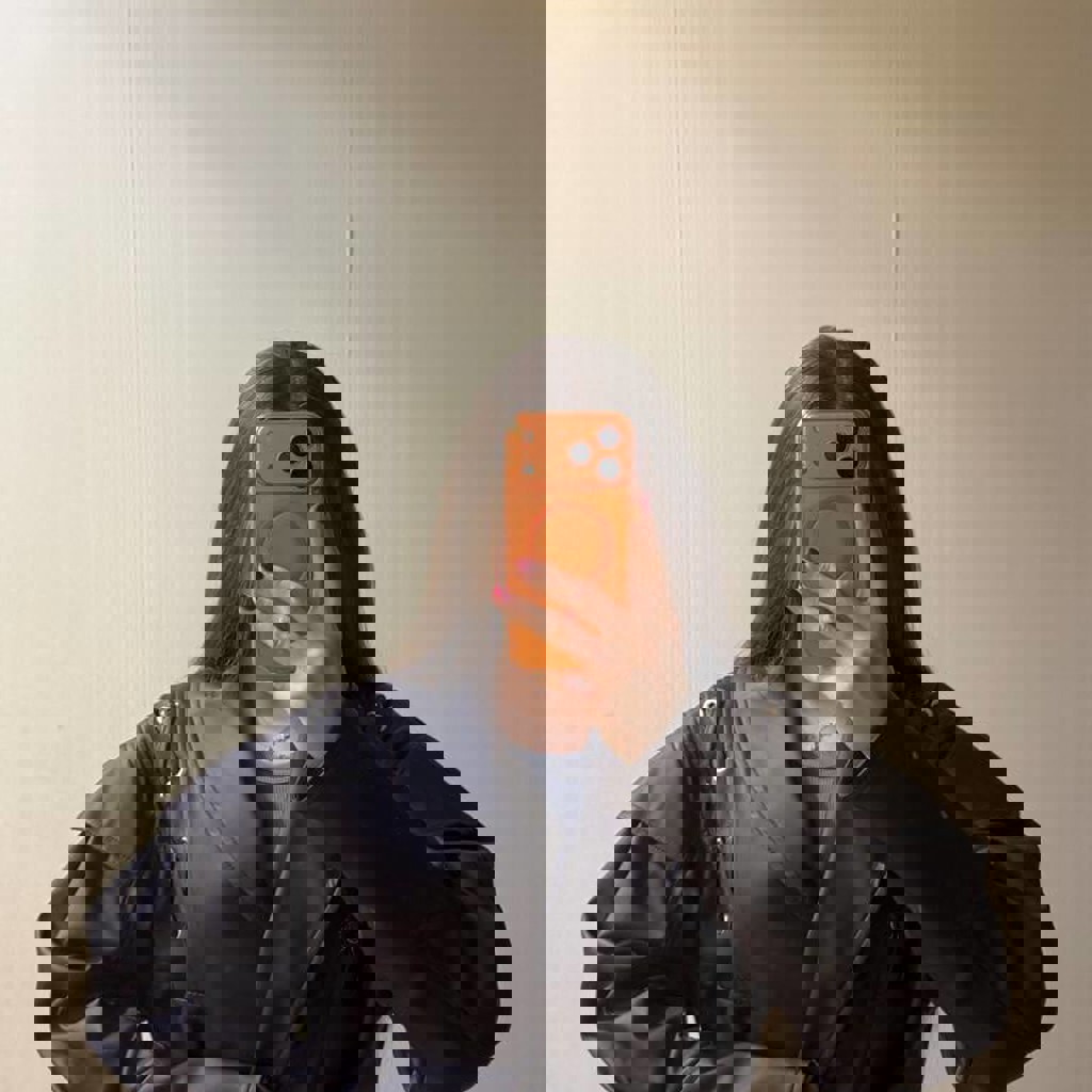 Куртка из экокожи с поясом