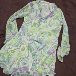 Укороченная лёгкая кофта - фото 3