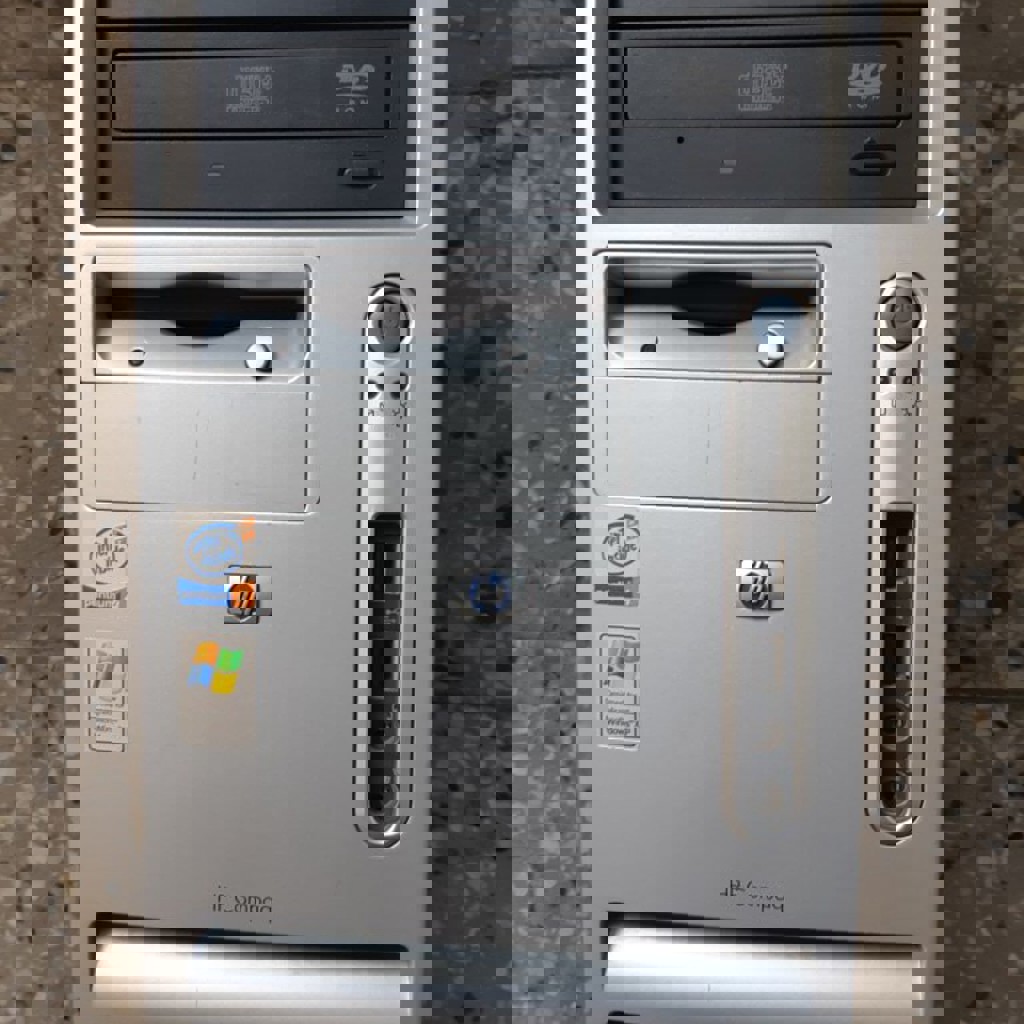 Старый компьютер Pentium 4