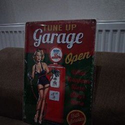 Металлический постер в ретро стиле - фото 2