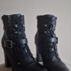 Кожаные ботинки Guess - фото 2