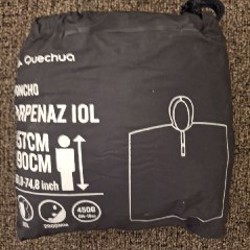 Пончо/дождевик резиновое Quechua - фото 3
