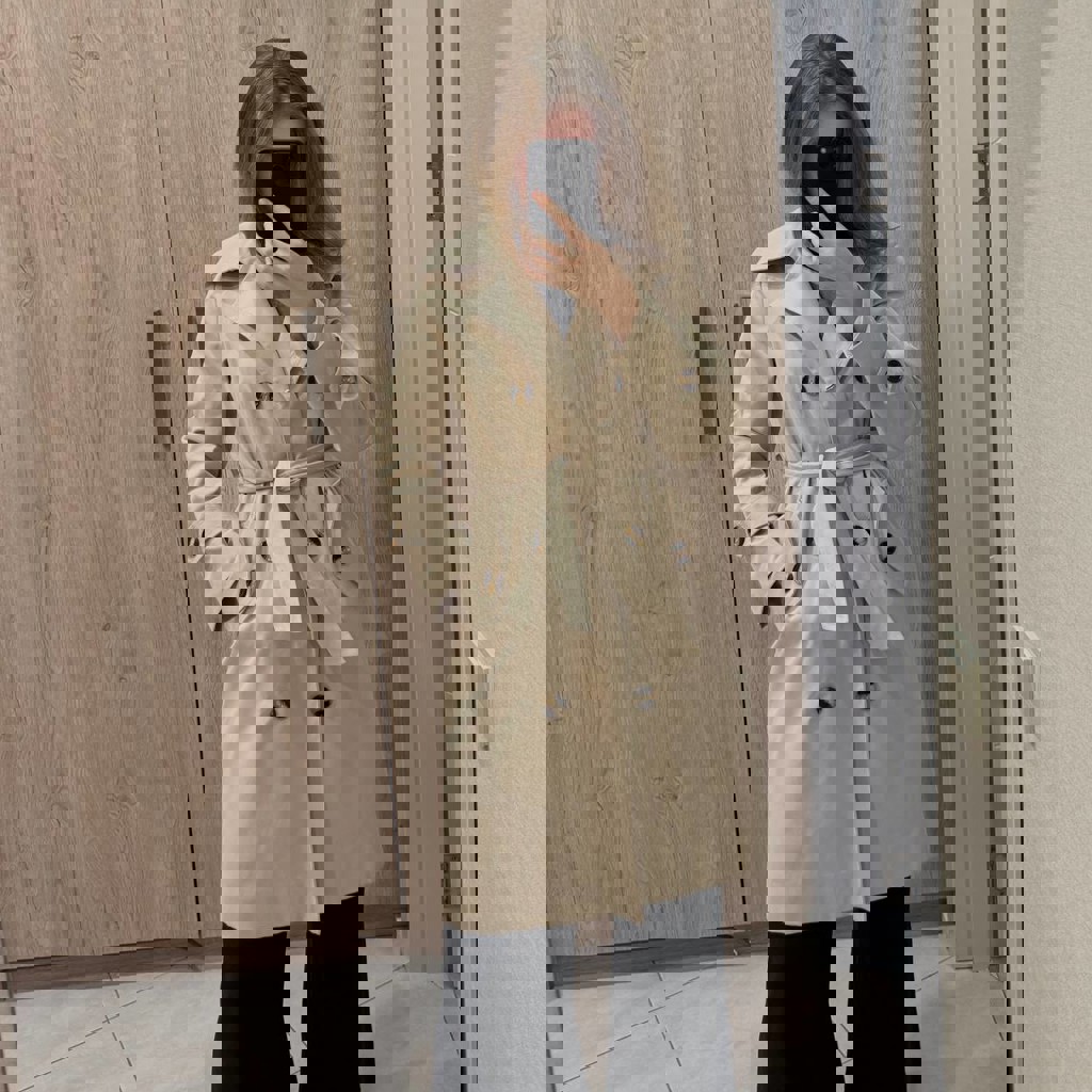 Женский тренч