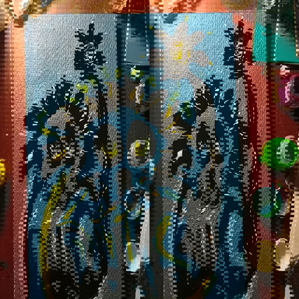 Картина лев