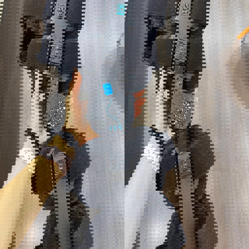 Телескопический коленный ортез