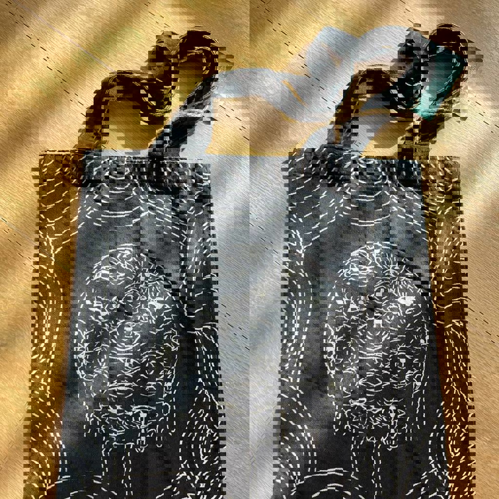 Шоппер ручной работы