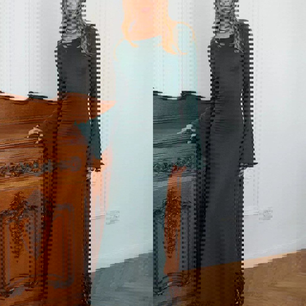 Платье трикотажное