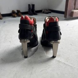 Винтажные New Rock на каблуке - фото 4