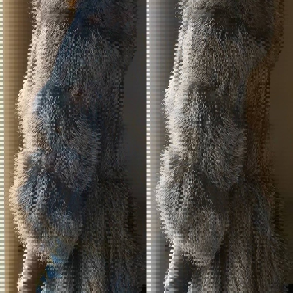 Натуральная шуба из чернобурки