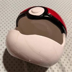 Керамический домик для грызунов в виде покебола - фото 3