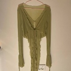 Прозрачная кофта - фото 8