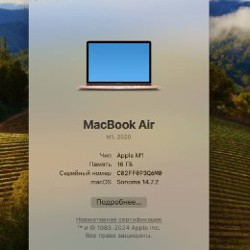 MacBook Air 13 на M1 - фото 5