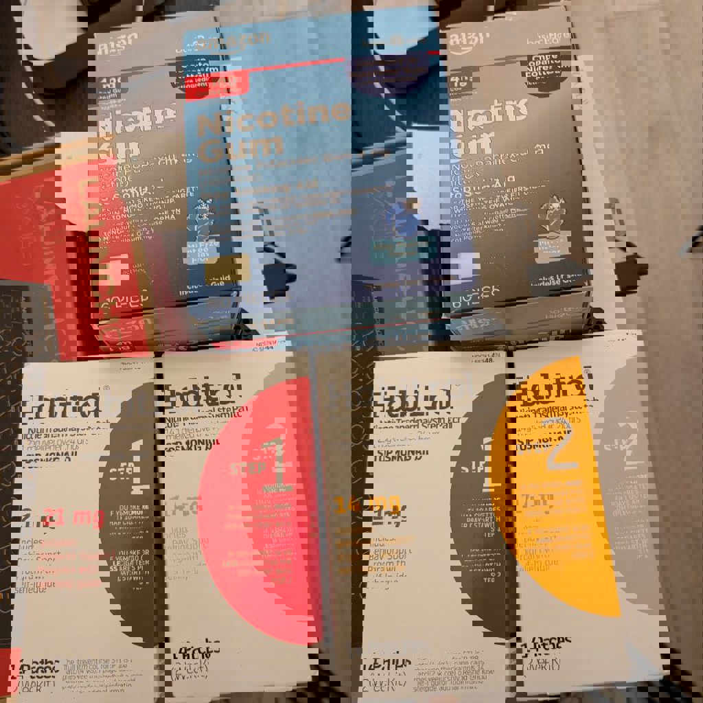 Никотиновая жевательная резинка