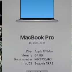 MacBook Pro 16' (2021) — M1 Max - фото 4