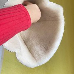 Банная шапка из овчины - фото 2