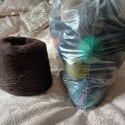 Нитки шерстяные и синтетические - фото 2