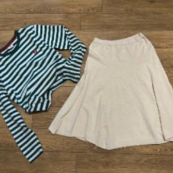 Трикотажная миди юбка Camaieu - фото 2