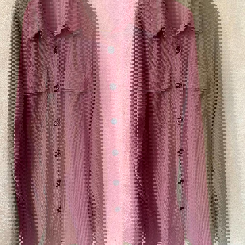 Женская рубашка из микровельвета