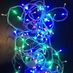 Гирлянда уличная теплая - фото 4