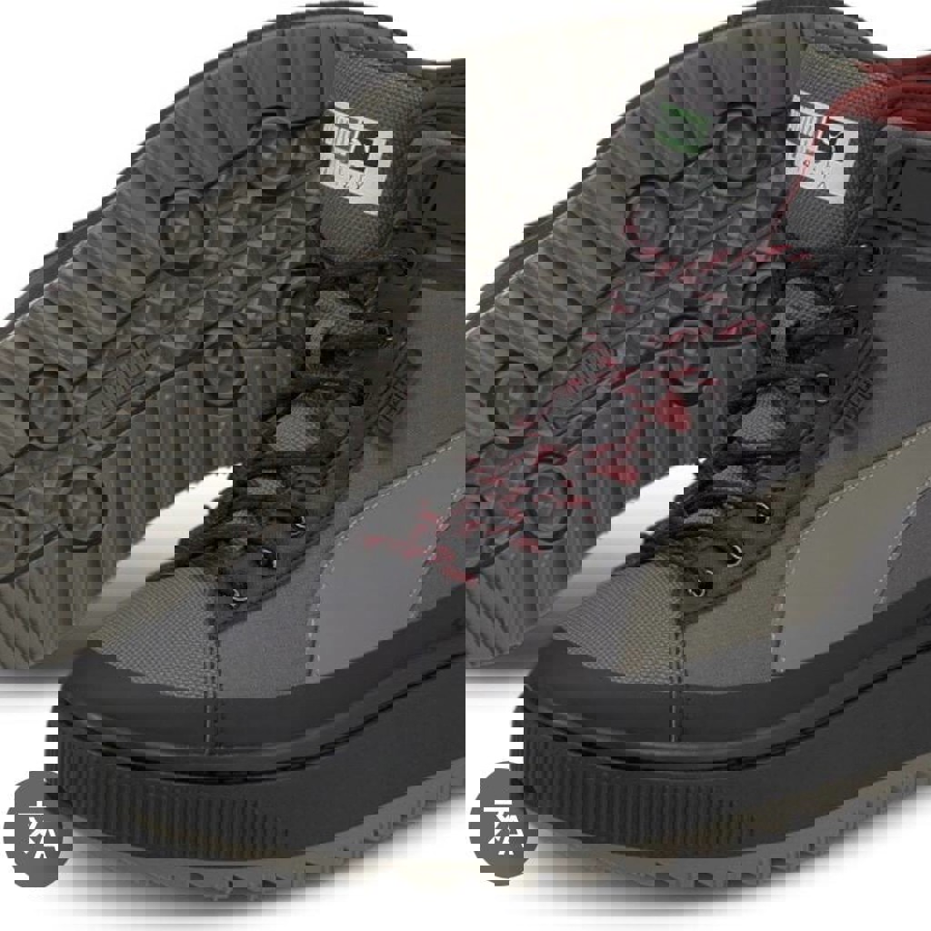 Ботинки мужские Puma Suede Mid Wtr Dark Shadow/Steeple Gray