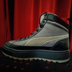 Ботинки мужские Puma Suede Mid Wtr Dark Shadow/Steeple Gray - фото 4