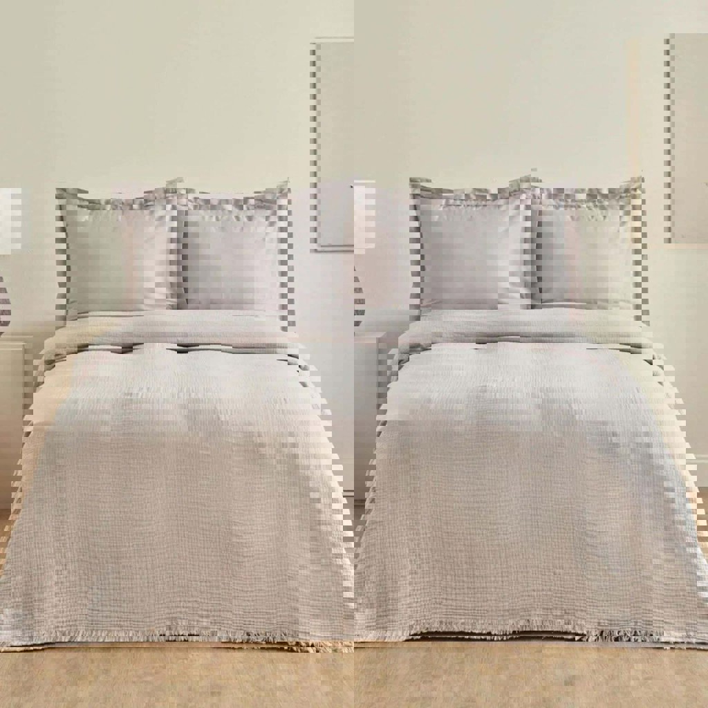 Тонкое одеяло-покрывало весенне-летнее